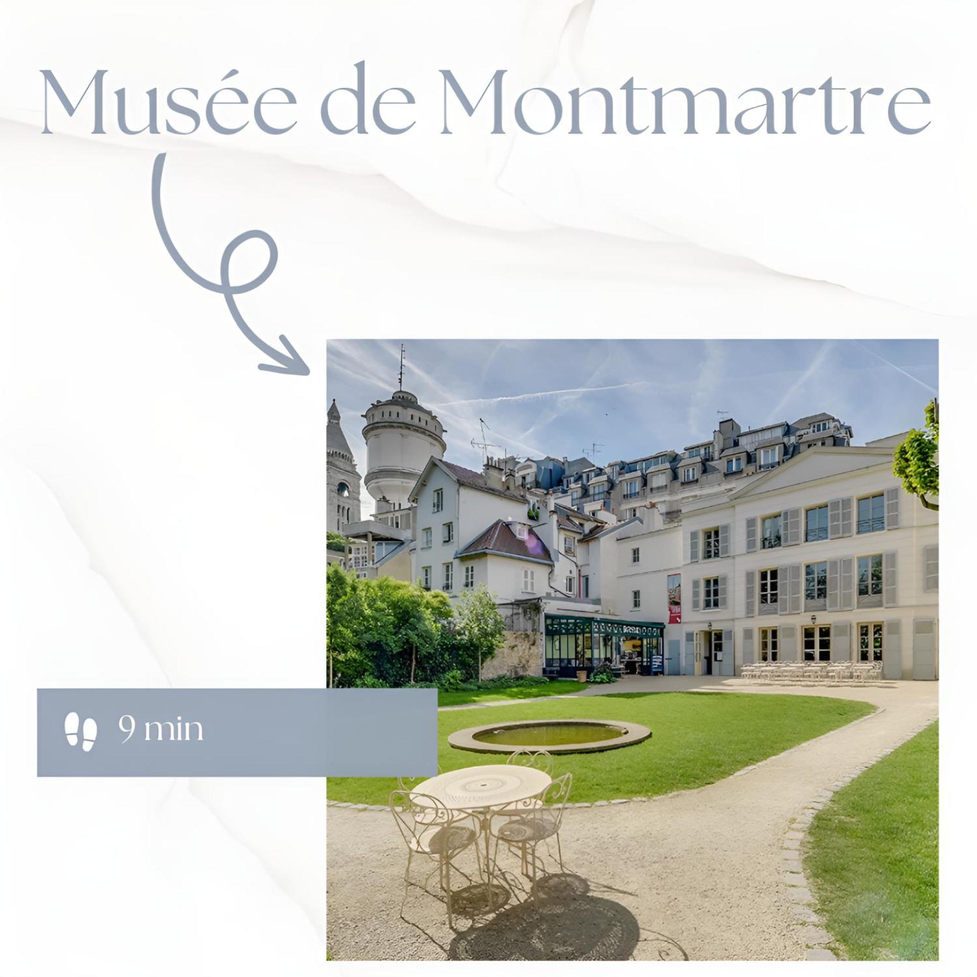 Cloysia 18eme - 15 Min A Pied De Montmartre Parijs